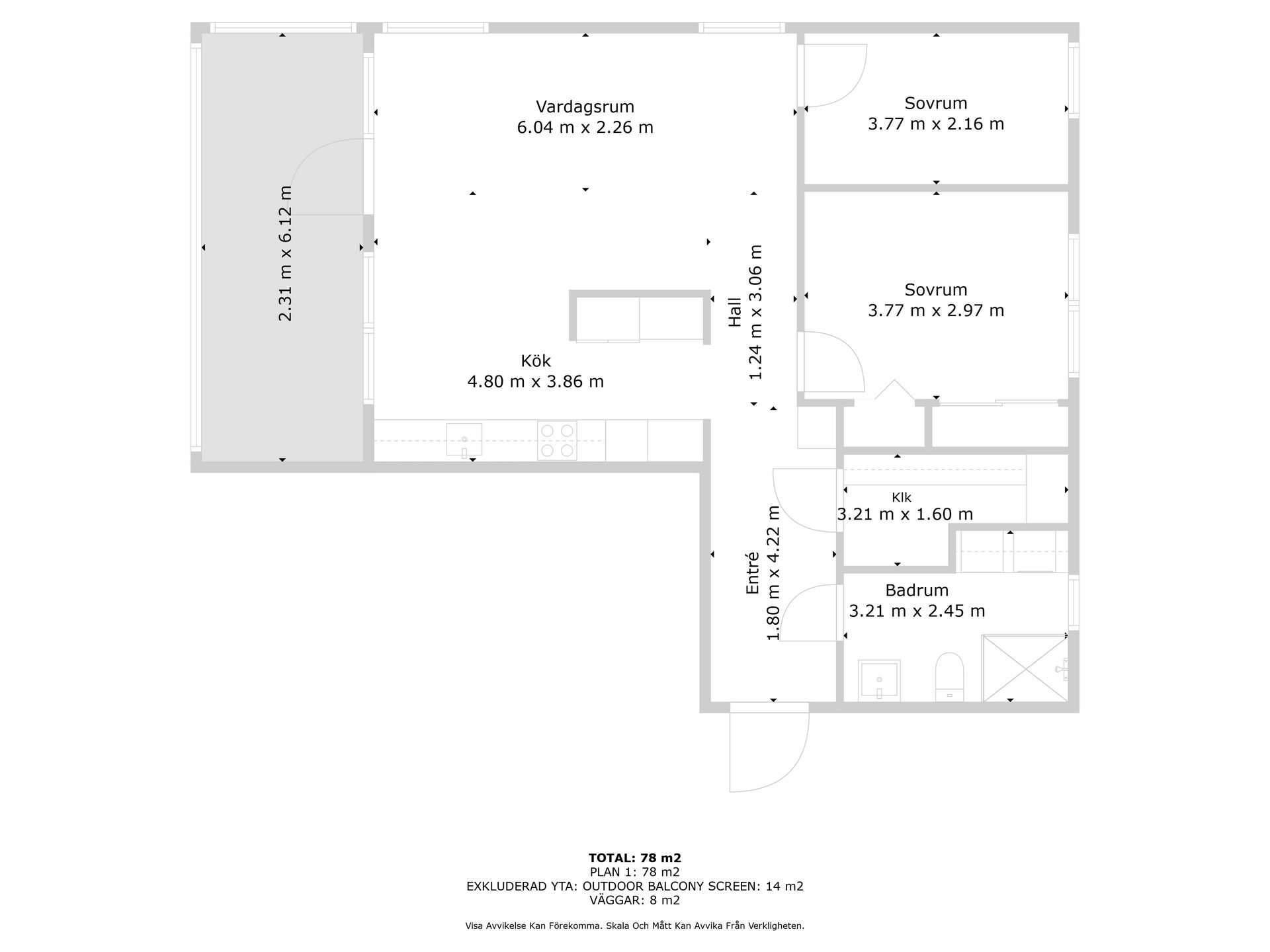 Bostadsrätt, Västra Sundskogsvägen 37, Sundstrand, Uddevalla