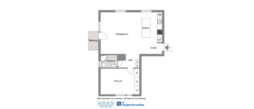 Bostadsrätt, Odenvägen 5, Centrala Märsta, Sigtuna