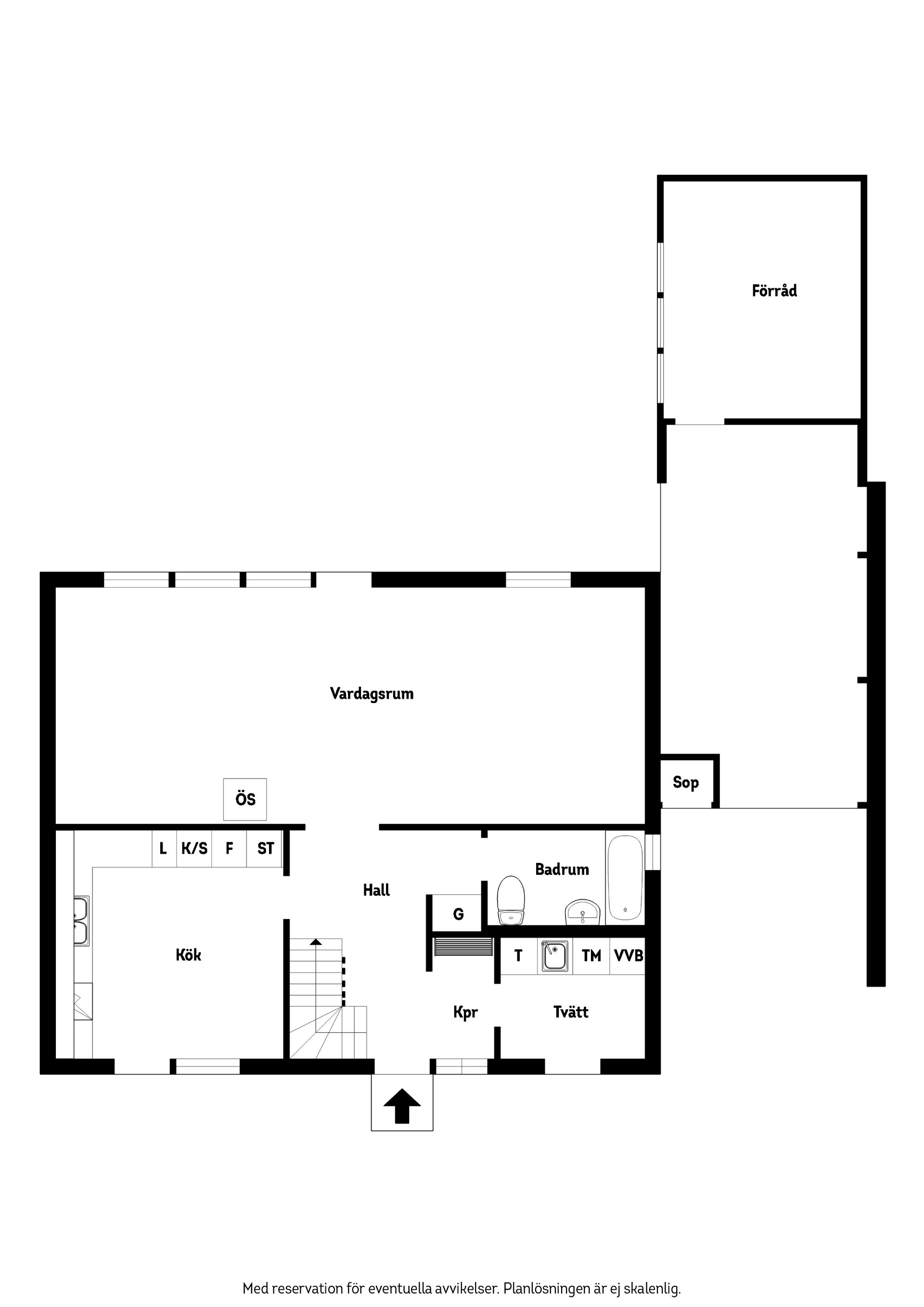 Villa, Radhus, Gamla Lommavägen 18, Hjärup, Staffanstorp