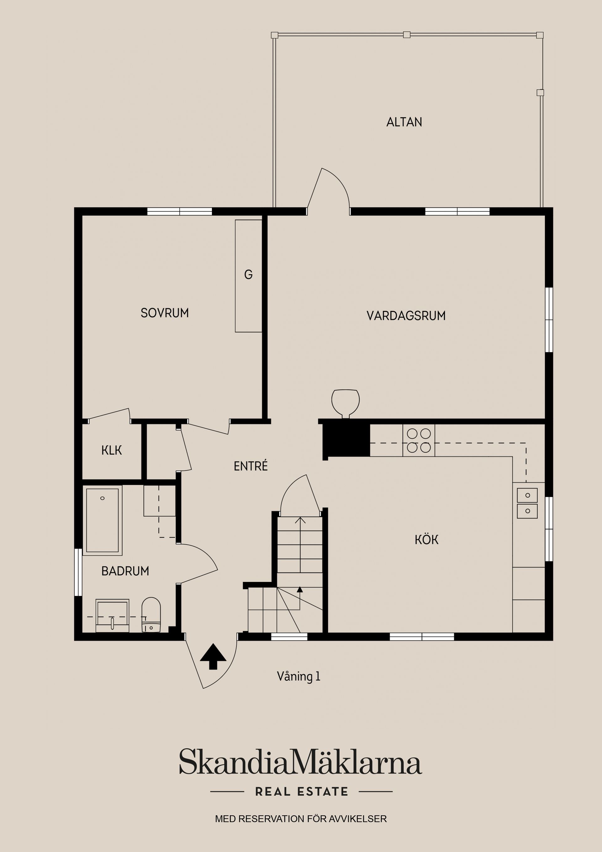 Villa, Knypplan 133, Örbyhus, Tierp