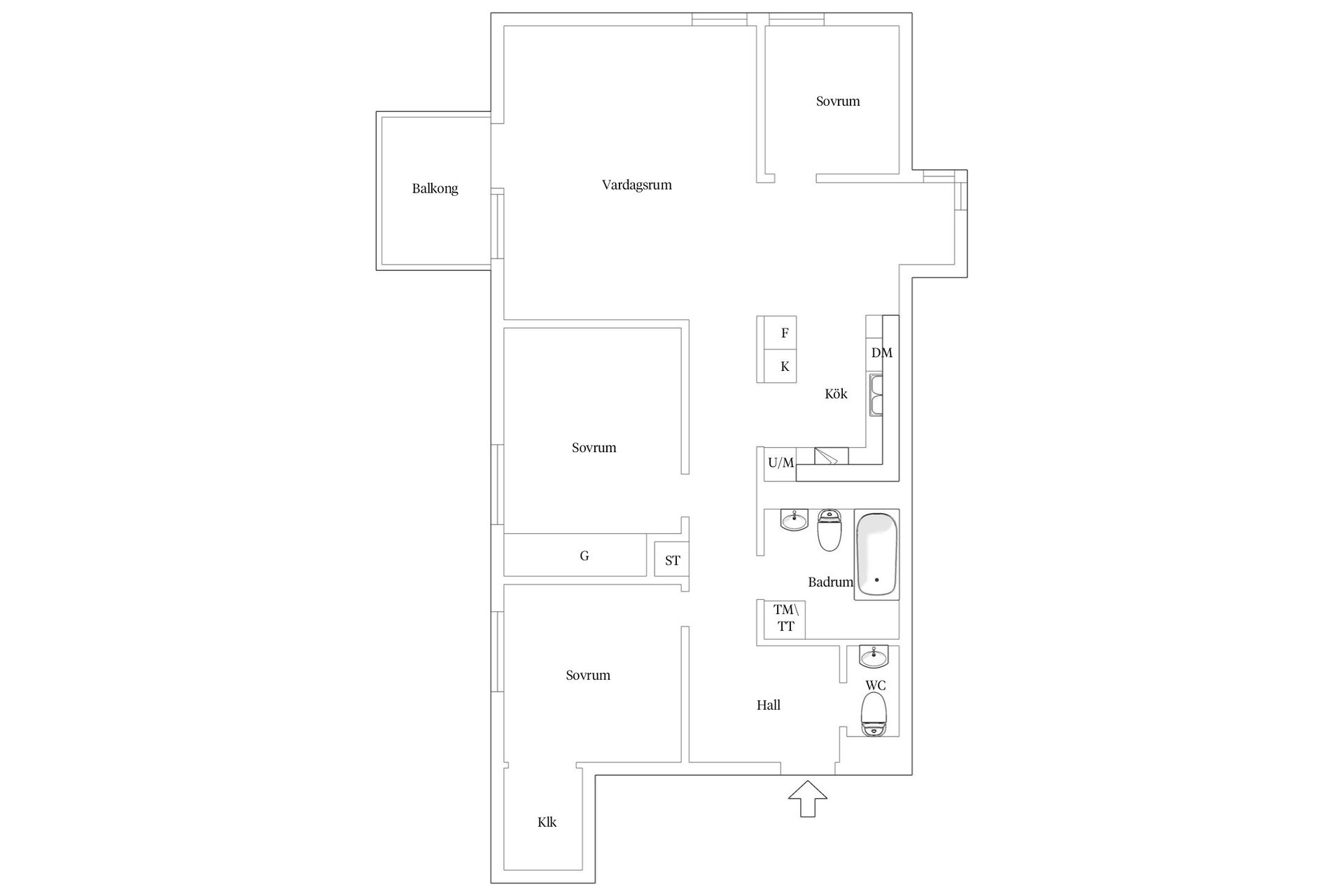 Bostadsrätt, Stora Trädgårdsgatan 8, Drottningtorget, Malmö