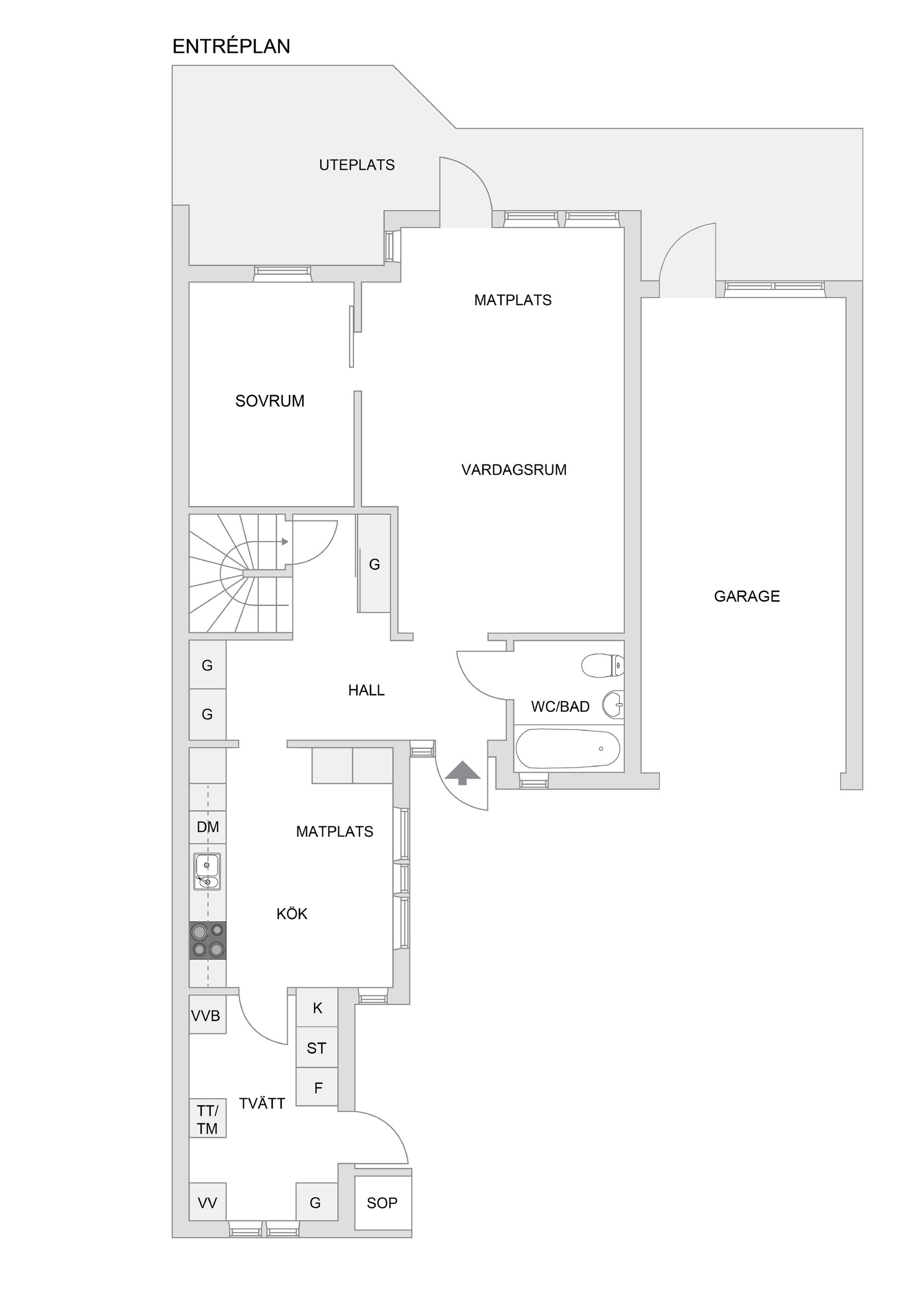 Villa, Radhus, Taffelgränd 9, Viksjö Hummelmora, Järfälla