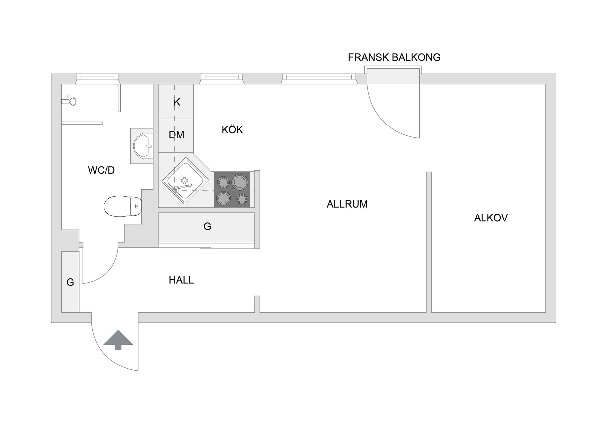 Bostadsrätt, Månadsvägen 27, Jakobsberg, Järfälla