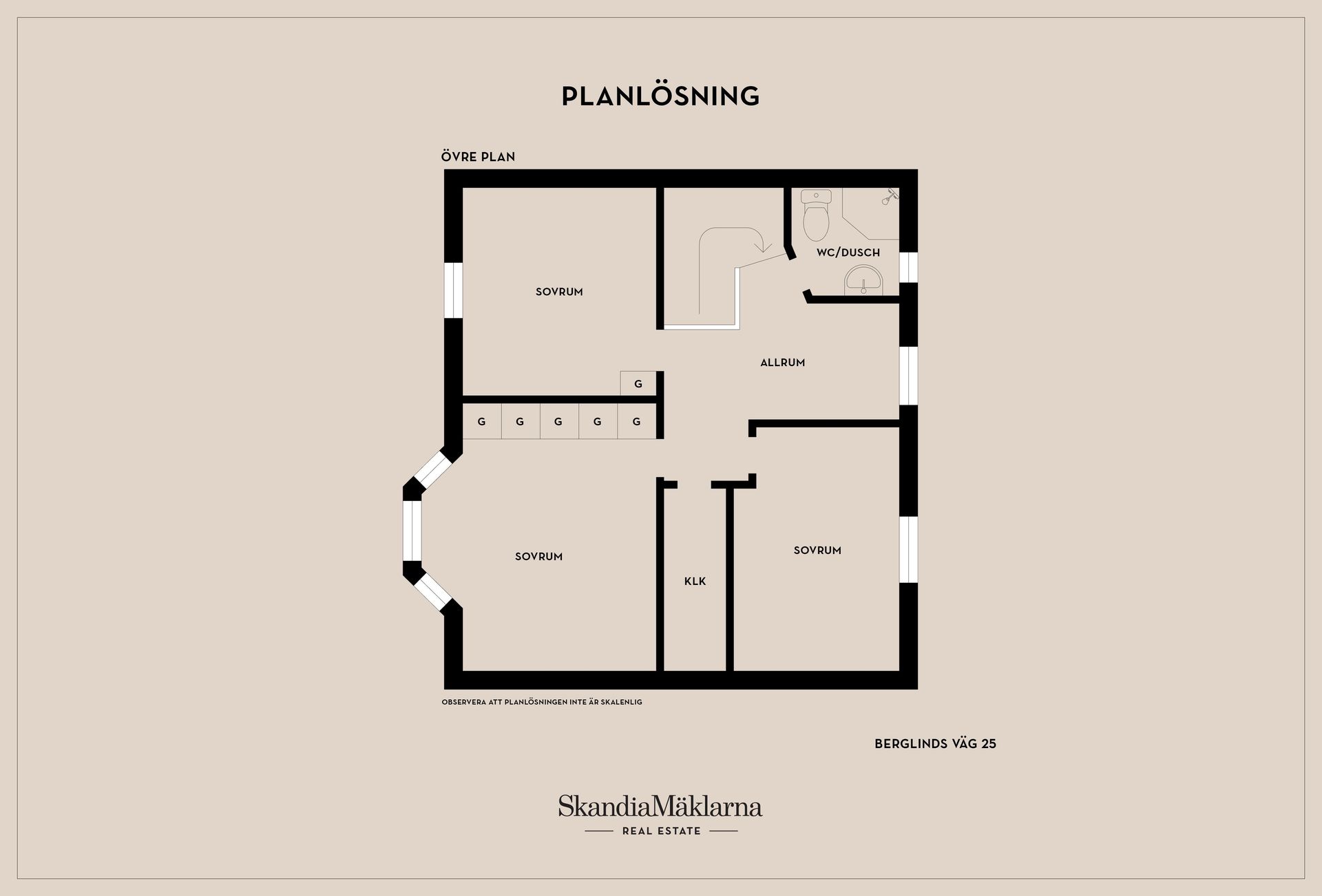 Radhus, Berglinds väg 25, Haghulta, Värmdö