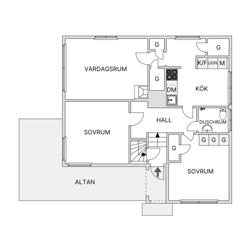 Villa, Valdemarsgatan 17, Visby, Gotland