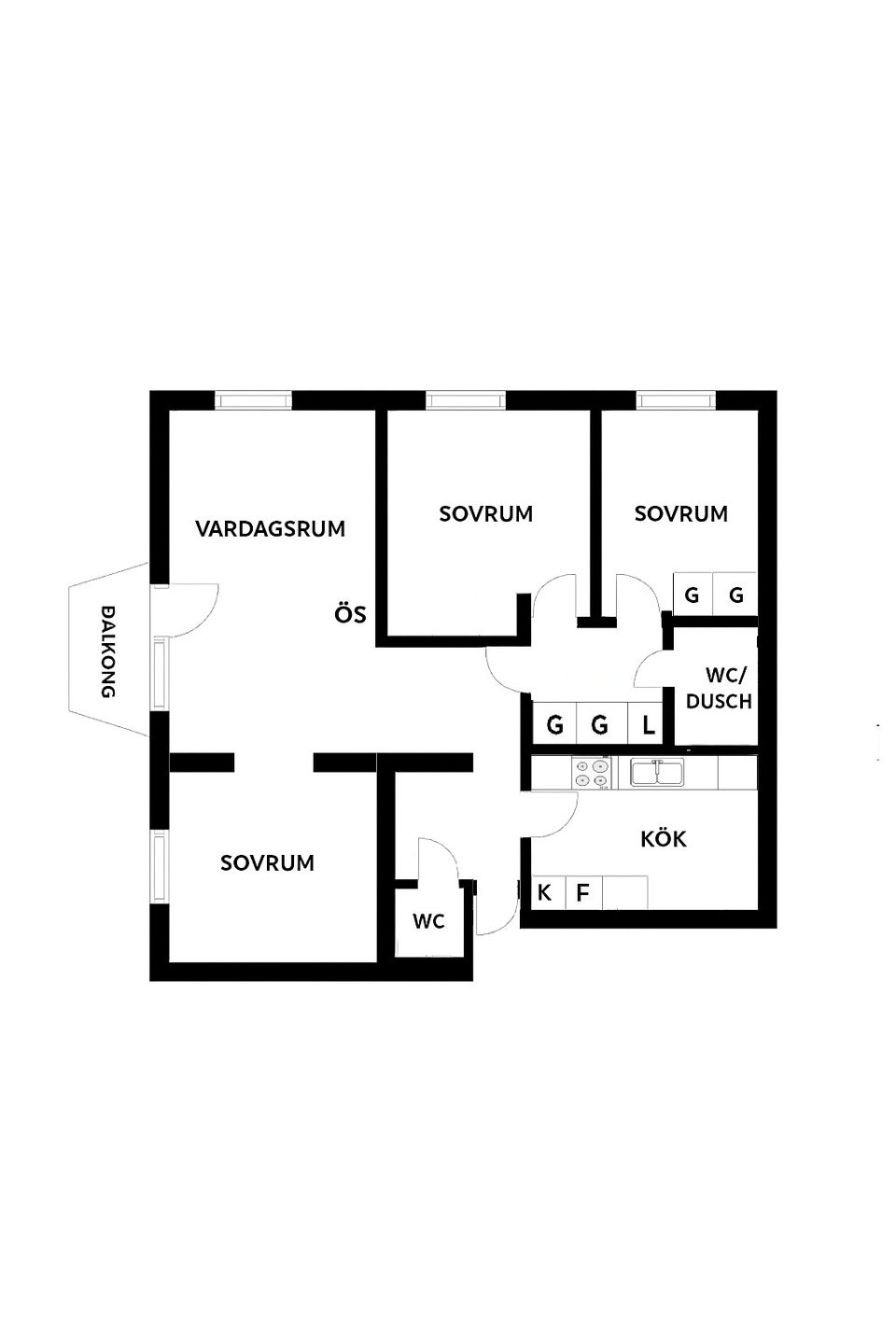 Bostadsrätt, Svedelius väg 4, Högbrunn, Nyköping