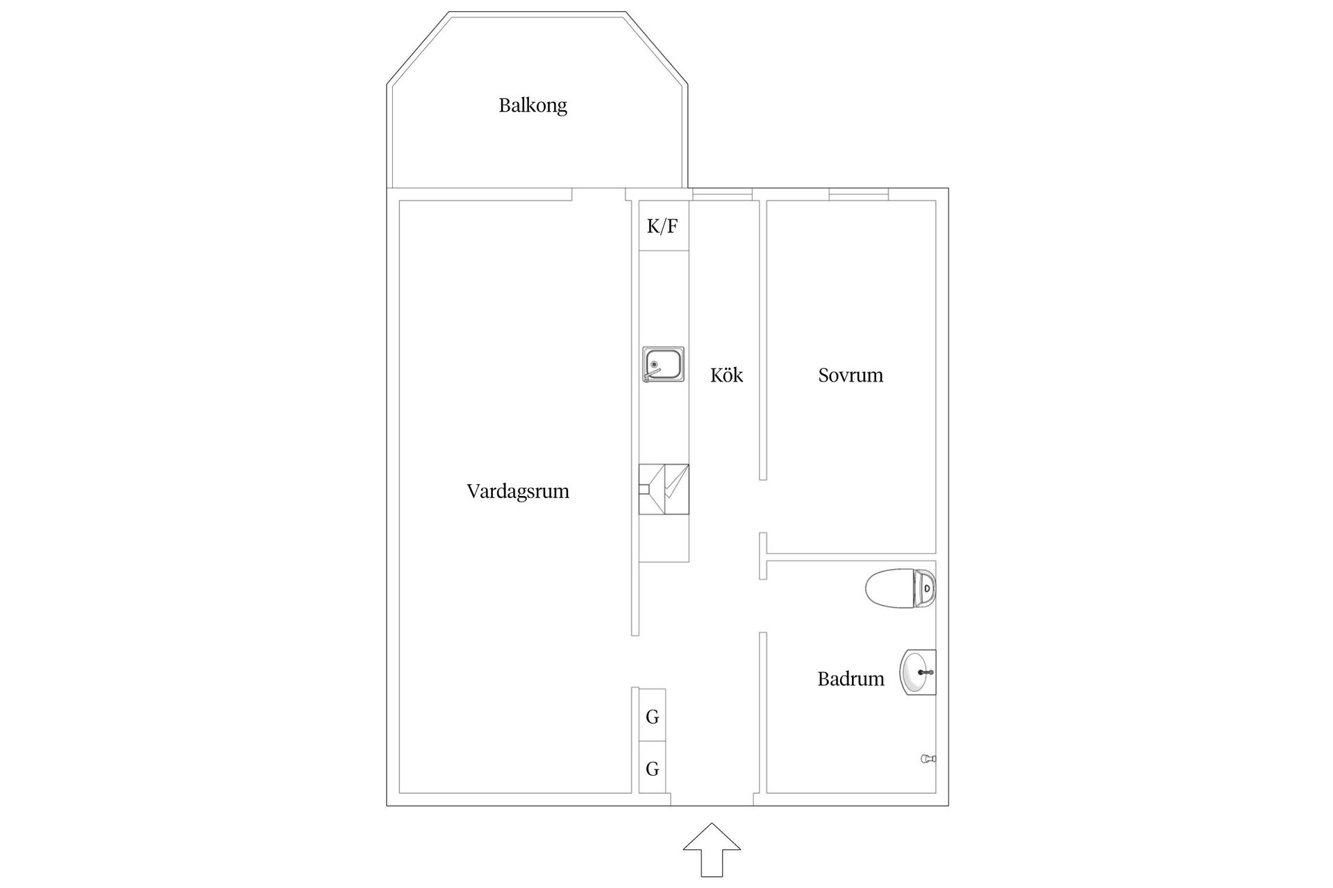 Bostadsrätt, Thomsons väg 18, Rosengård, Malmö