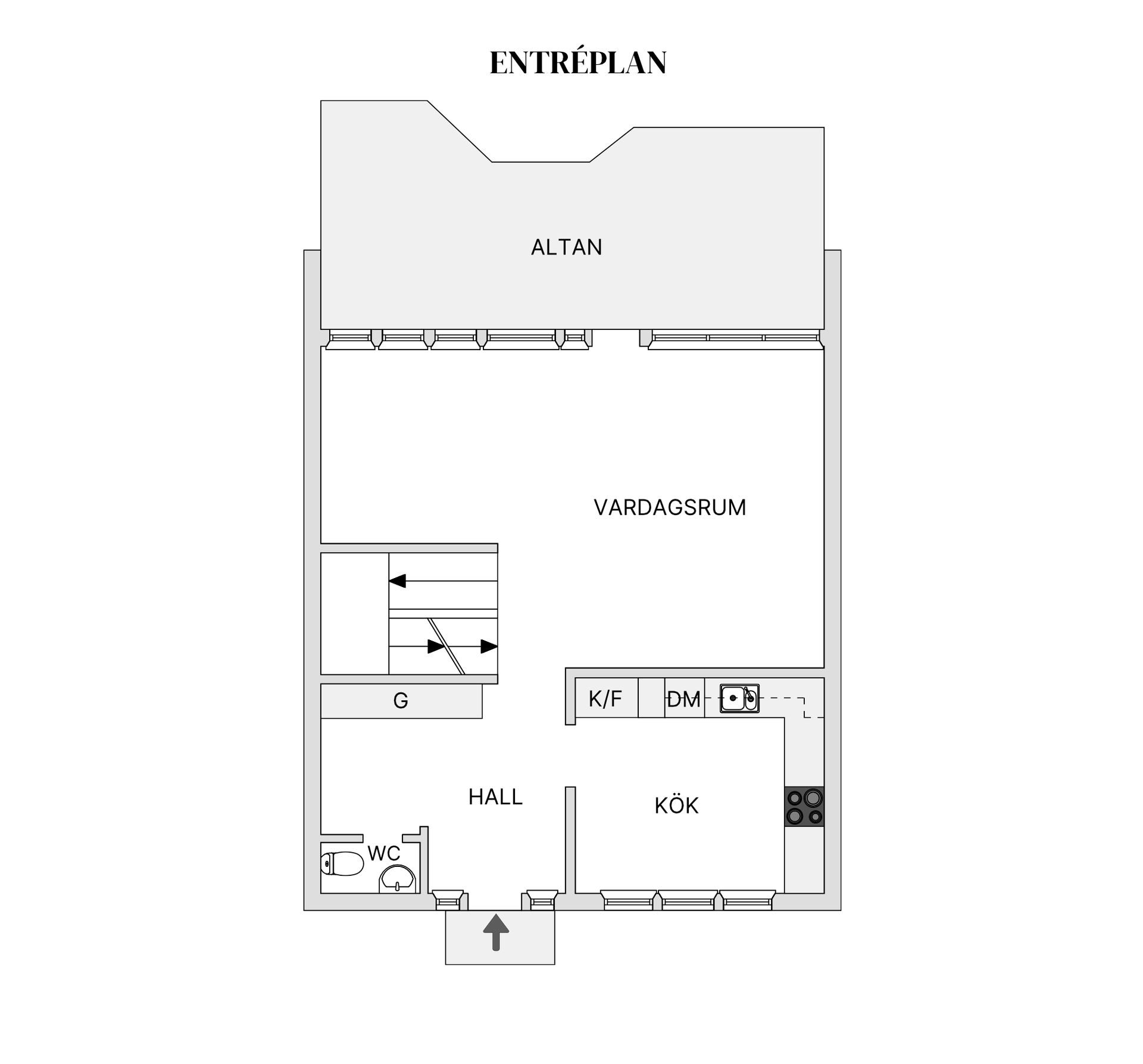 Villa, Radhus, Claesborgsvägen 49, Hentorp, Skövde