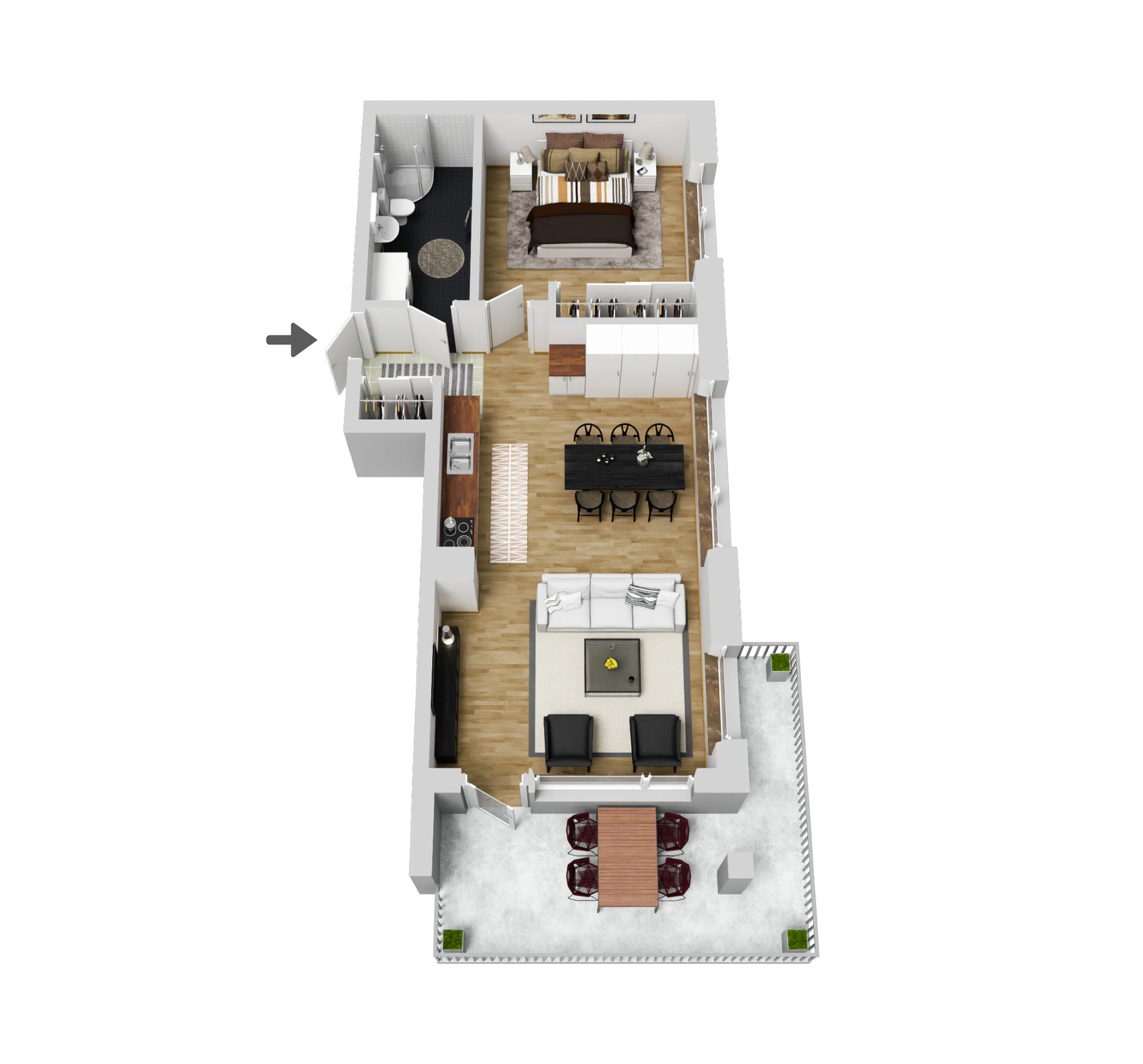 Bostadsrätt, Ellen Klemans gata 3A, Pottholmen, Karlskrona