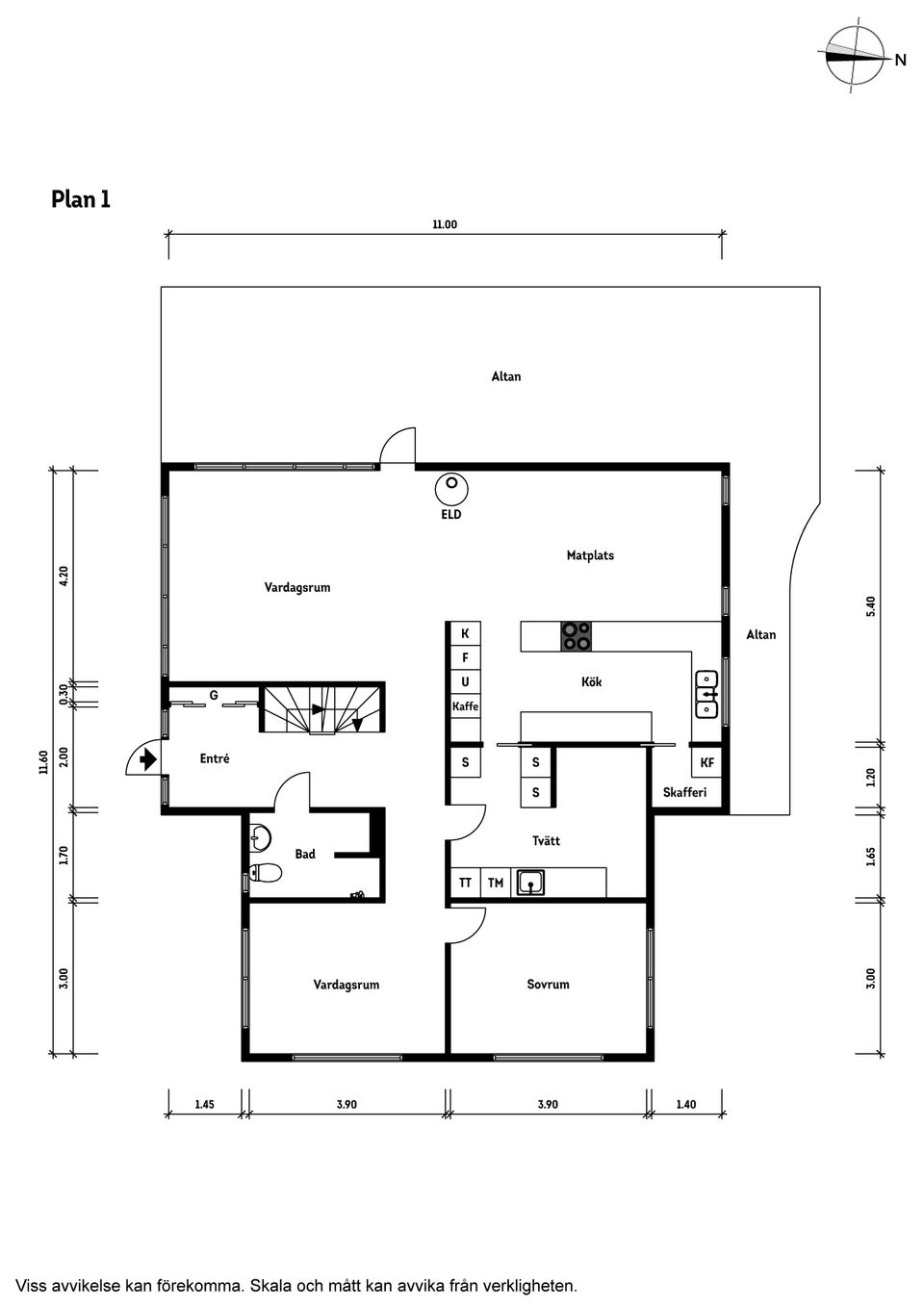 Villa, Fogelmarksvägen 21, Näset, Göteborg