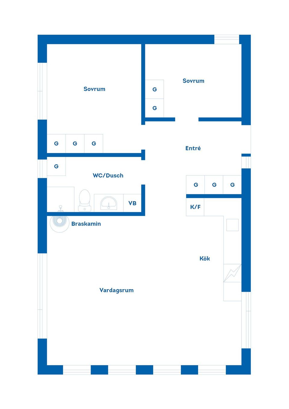 Villa, Segelviksvägen 99, Söderhamn - skärgården, Söderhamn
