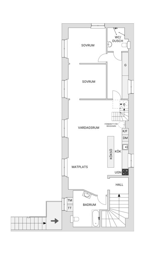 Bostadsrätt, Kvarngatan 3E, Stockholm