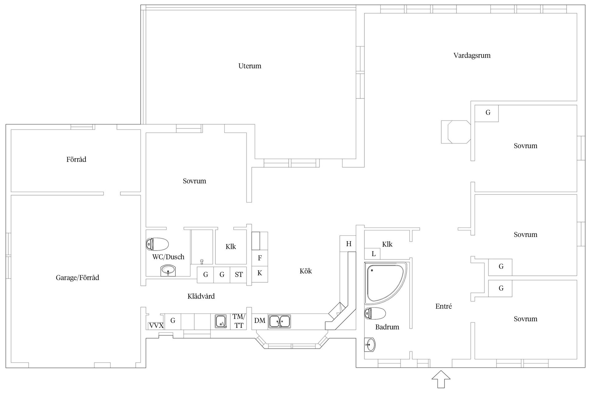 Villa, Schwerinvägen 38, Sandsbro, Växjö