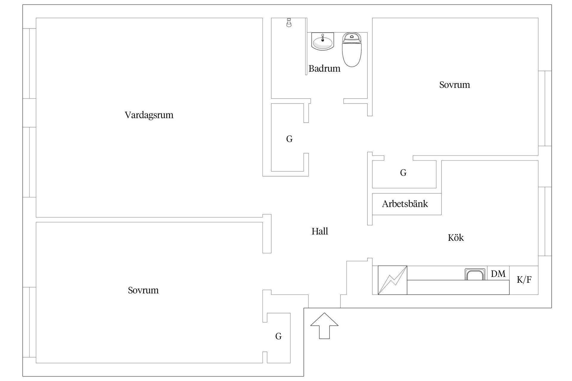 Bostadsrätt, Celsiusgatan 13A, Rörsjöstaden, Malmö