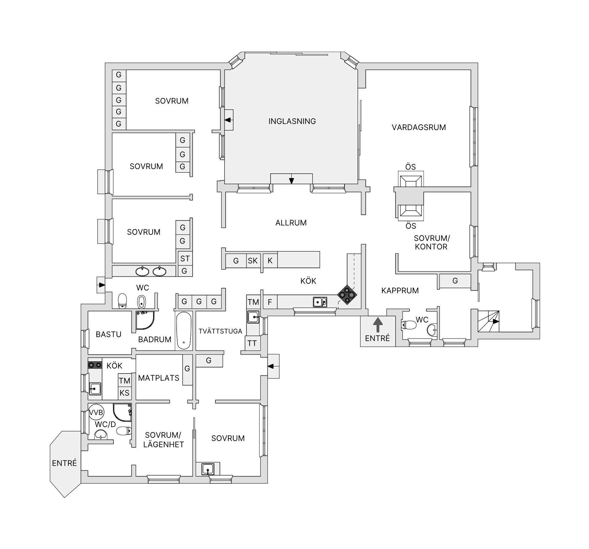 Villa, Vikens väg 42, Torslanda - Hästevik, Göteborg