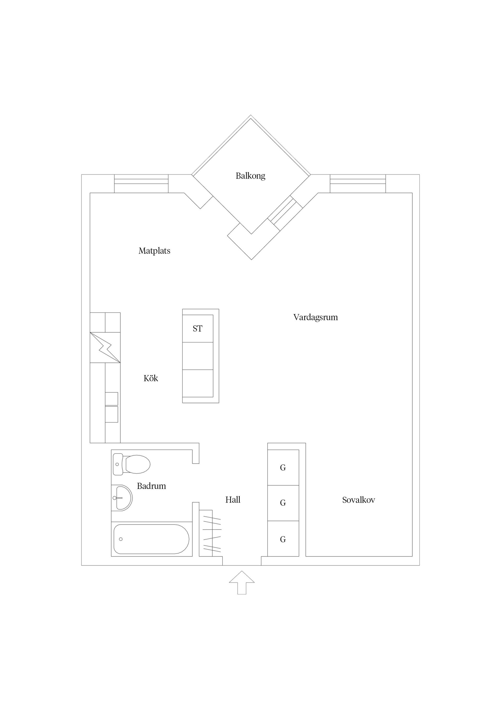 Bostadsrätt, Borgarfjordsgatan 5, Kista, Stockholm