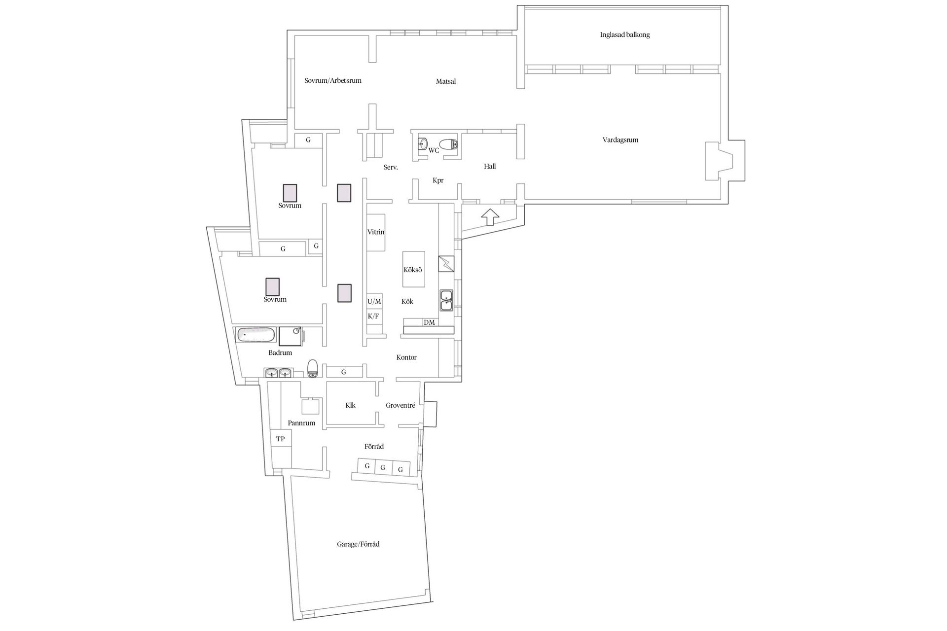 Villa, Gunnarstorpsvägen 1, Kullingsberg, Alingsås