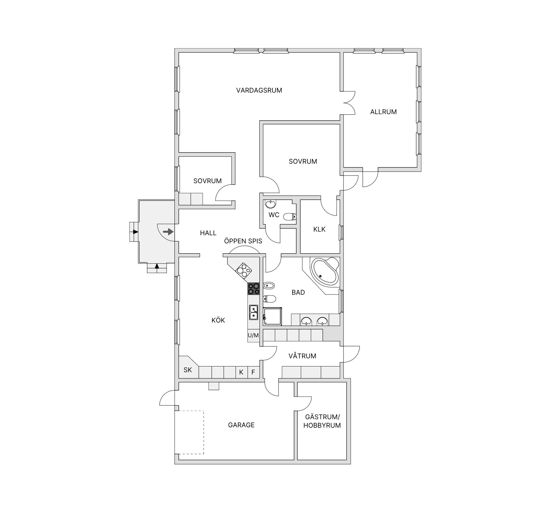 Villa, Stallberga 2, Torslanda - Låssby, Göteborg