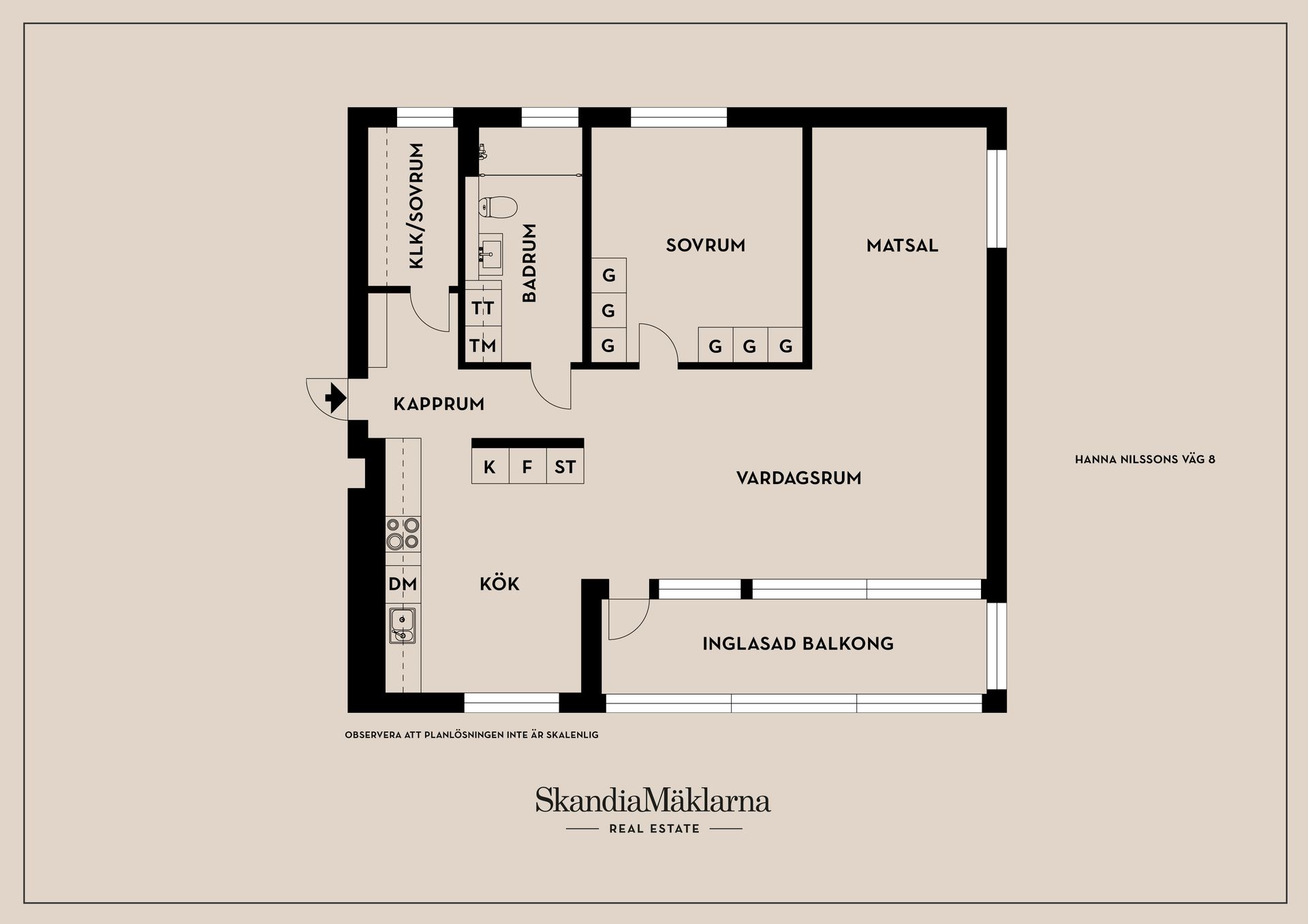 Bostadsrätt, Hanna Nilssons väg 8, Bolinder Strand, Järfälla
