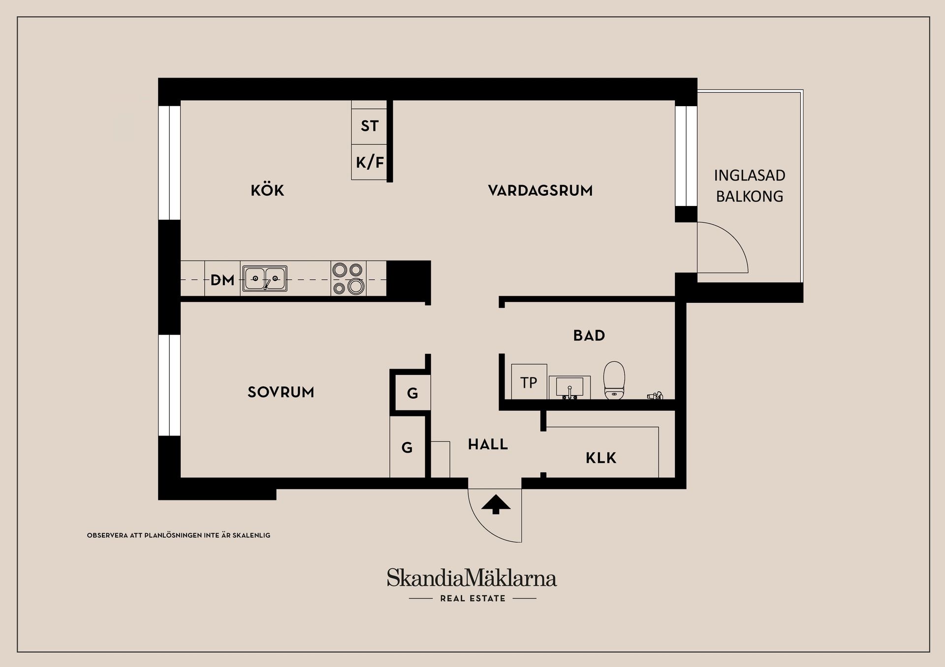 Bostadsrätt, Gripengatan 24, Barkarbystaden, Järfälla