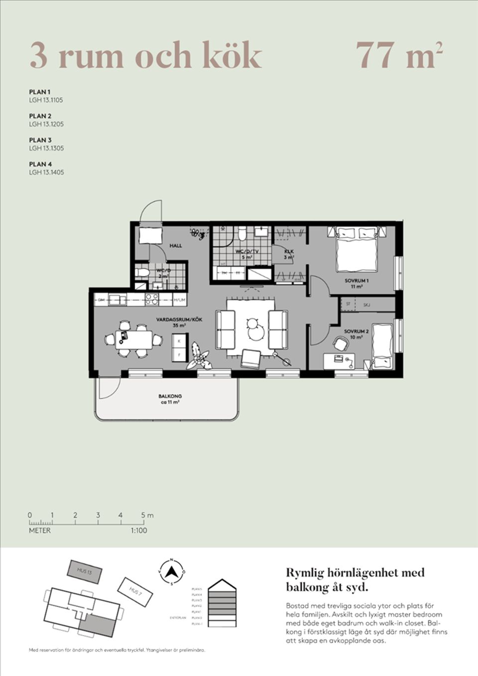 Bostadsrätt, Brigadgatan 13, lgh 13-1205, Lommarstranden, Norrtälje
