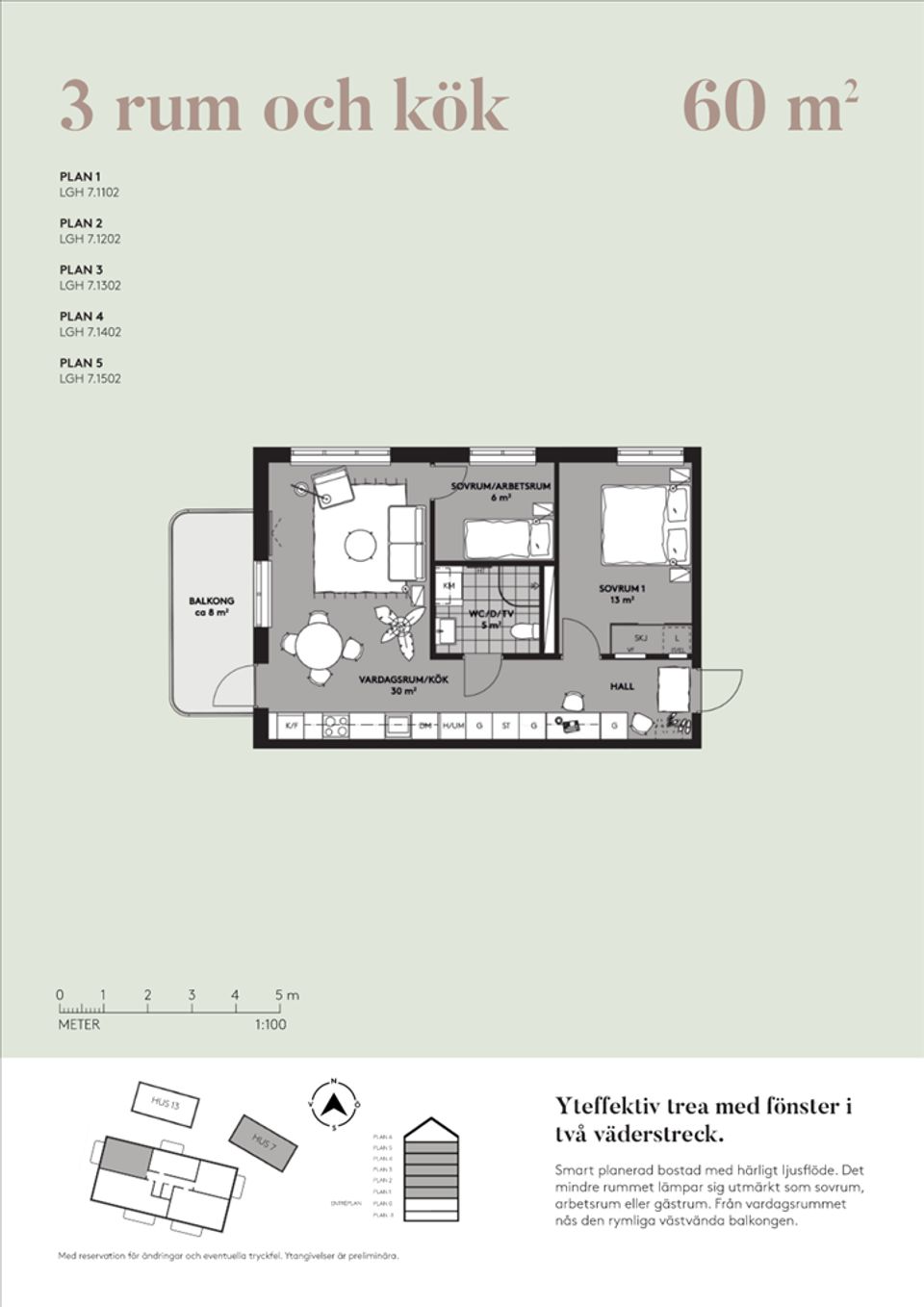 Bostadsrätt, Brigadgatan 7,A lgh 7-1502, Lommarstranden, Norrtälje