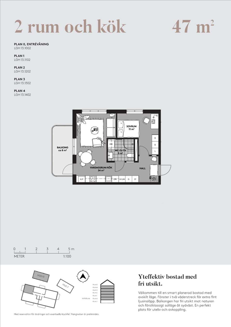 Bostadsrätt, Brigadgatan 13, lgh 13-1102, Lommarstranden, Norrtälje