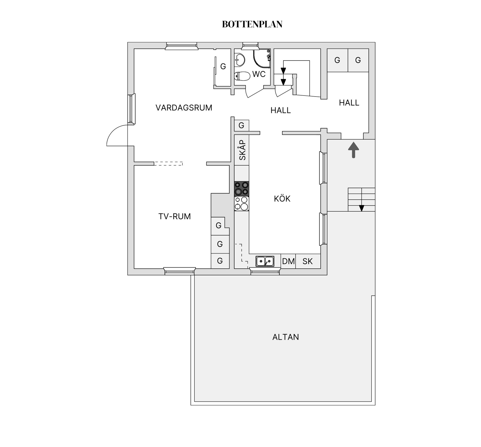 Villa, Dacke 103, Liden, Sundsvall