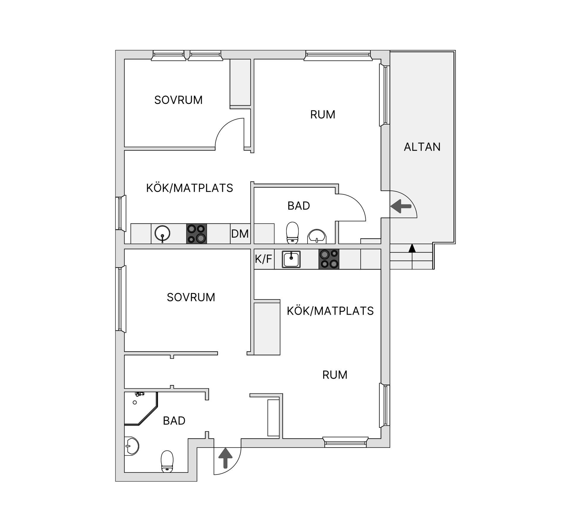 Villa, Kustvägen 65, Bredsand, Sundsvall