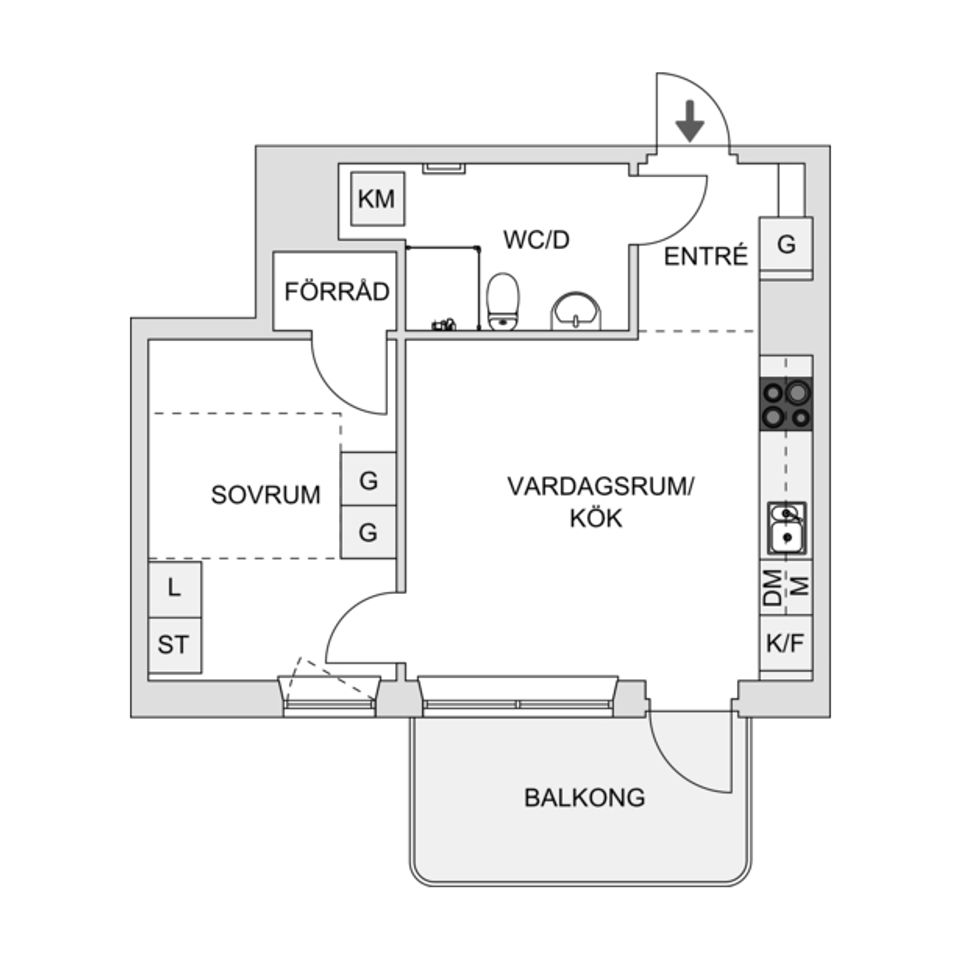 Bostadsrätt, Källvretsslingan 15, Sköndal, Stockholm