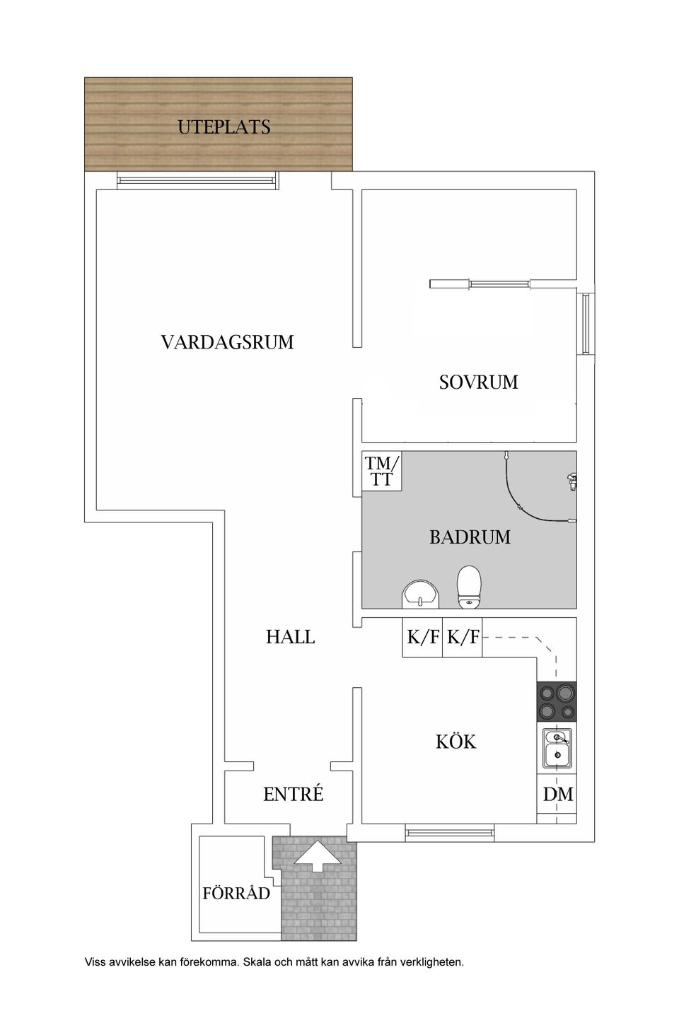 Bostadsrätt, Gullregnsvägen 20H, Skogstorp, Falkenberg
