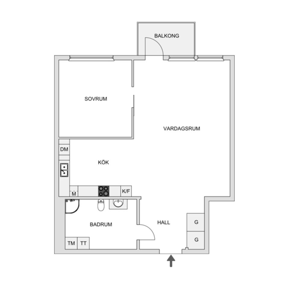Bostadsrätt, Ekholmsvägen 255, Skärholmen, Stockholm
