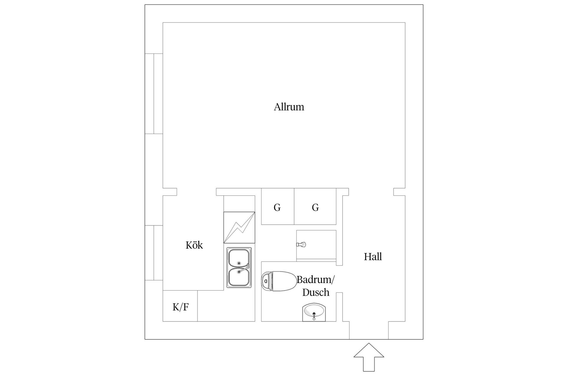 Bostadsrätt, Simrishamnsgatan 3D, Möllevången, Malmö