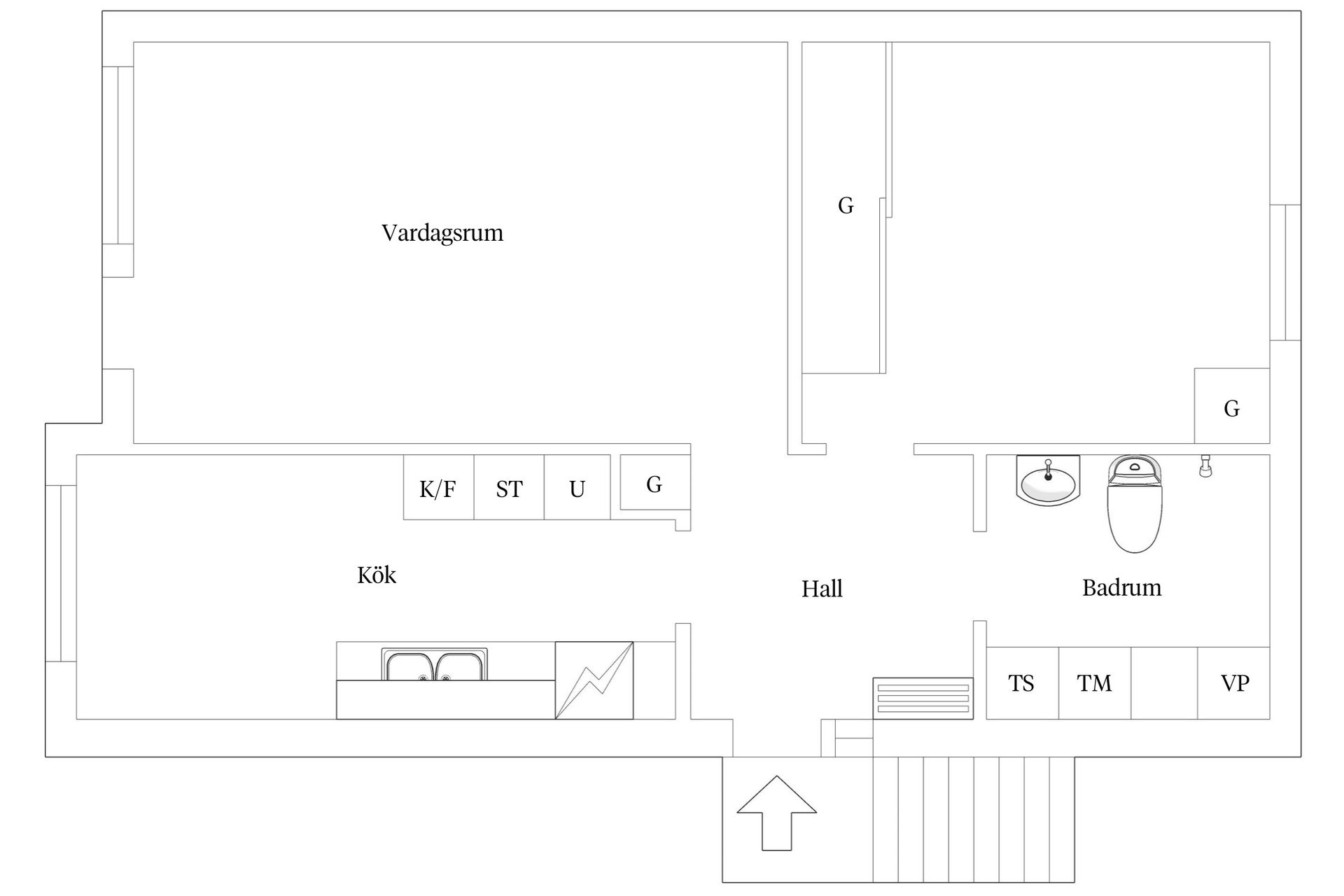 Bostadsrätt, Bagerivägen 7, Köpingebro, Ystad