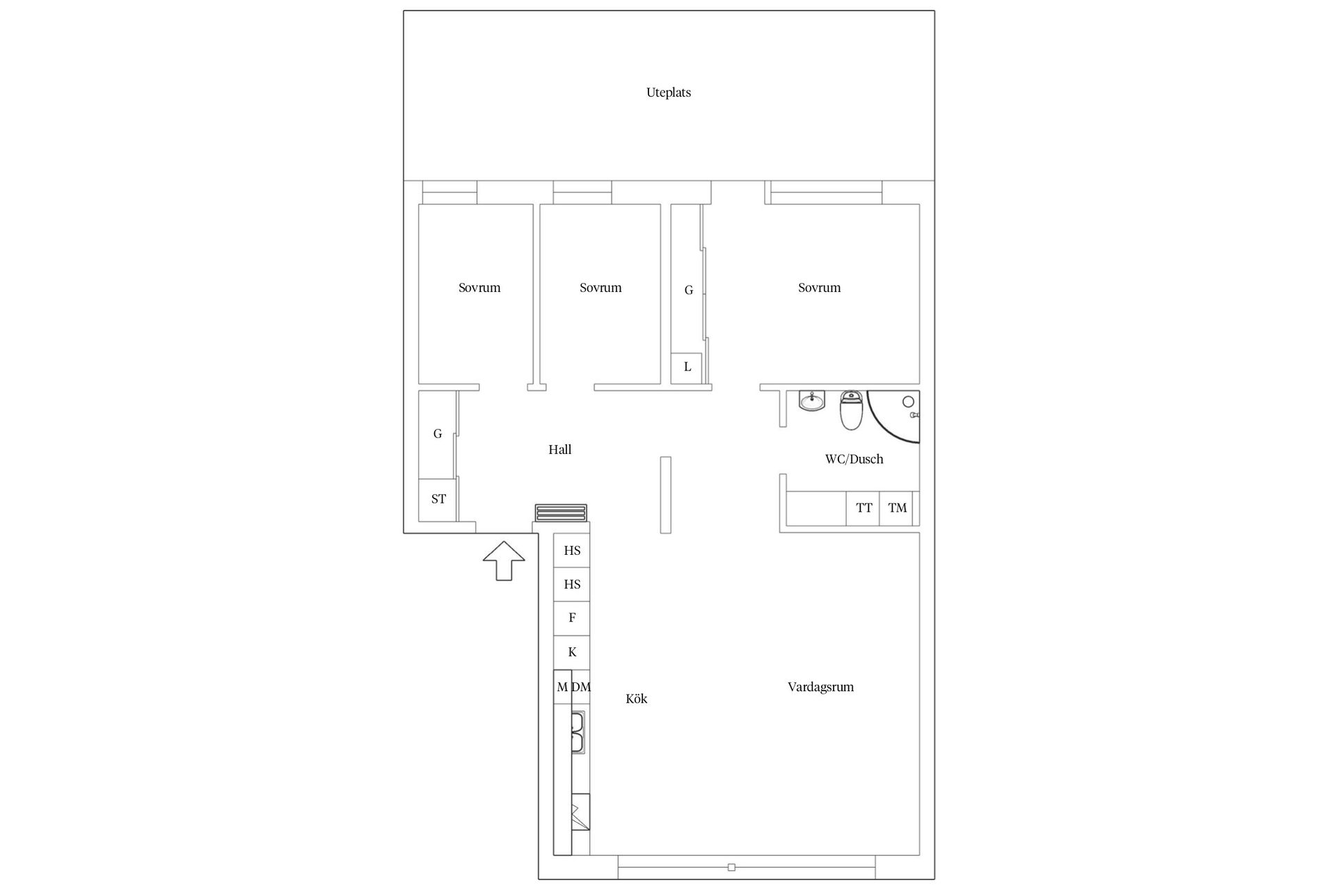 Bostadsrätt, Odengatan 30, Kålgården, Jönköping