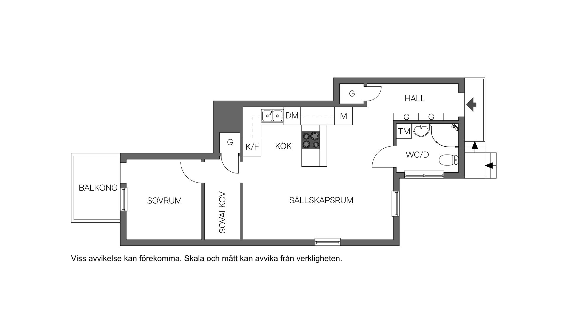 Bostadsrätt, Allévägen 5E, Eknäs, Nacka