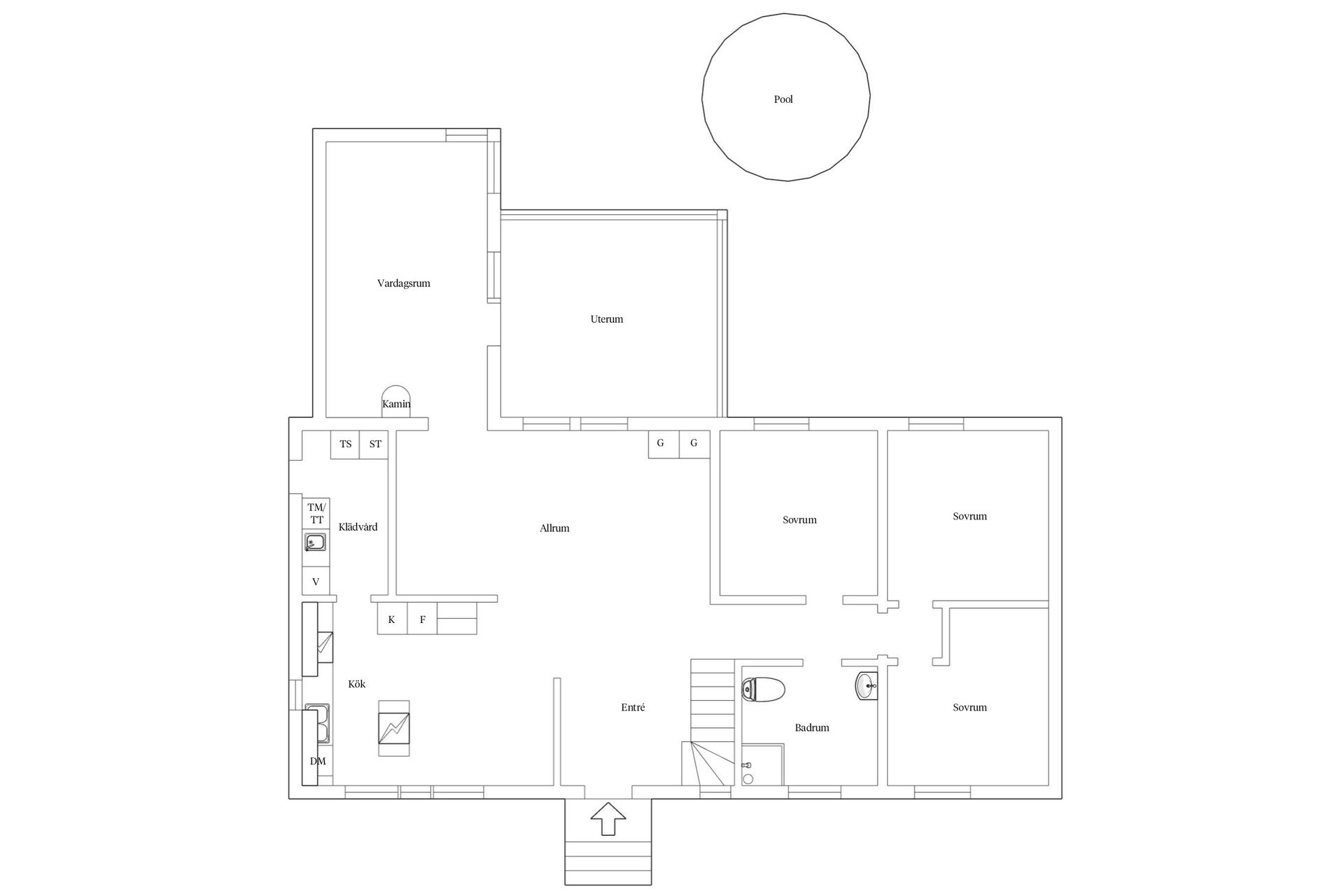 Villa, Nunneörtsvägen 9, Nybrostrand, Ystad