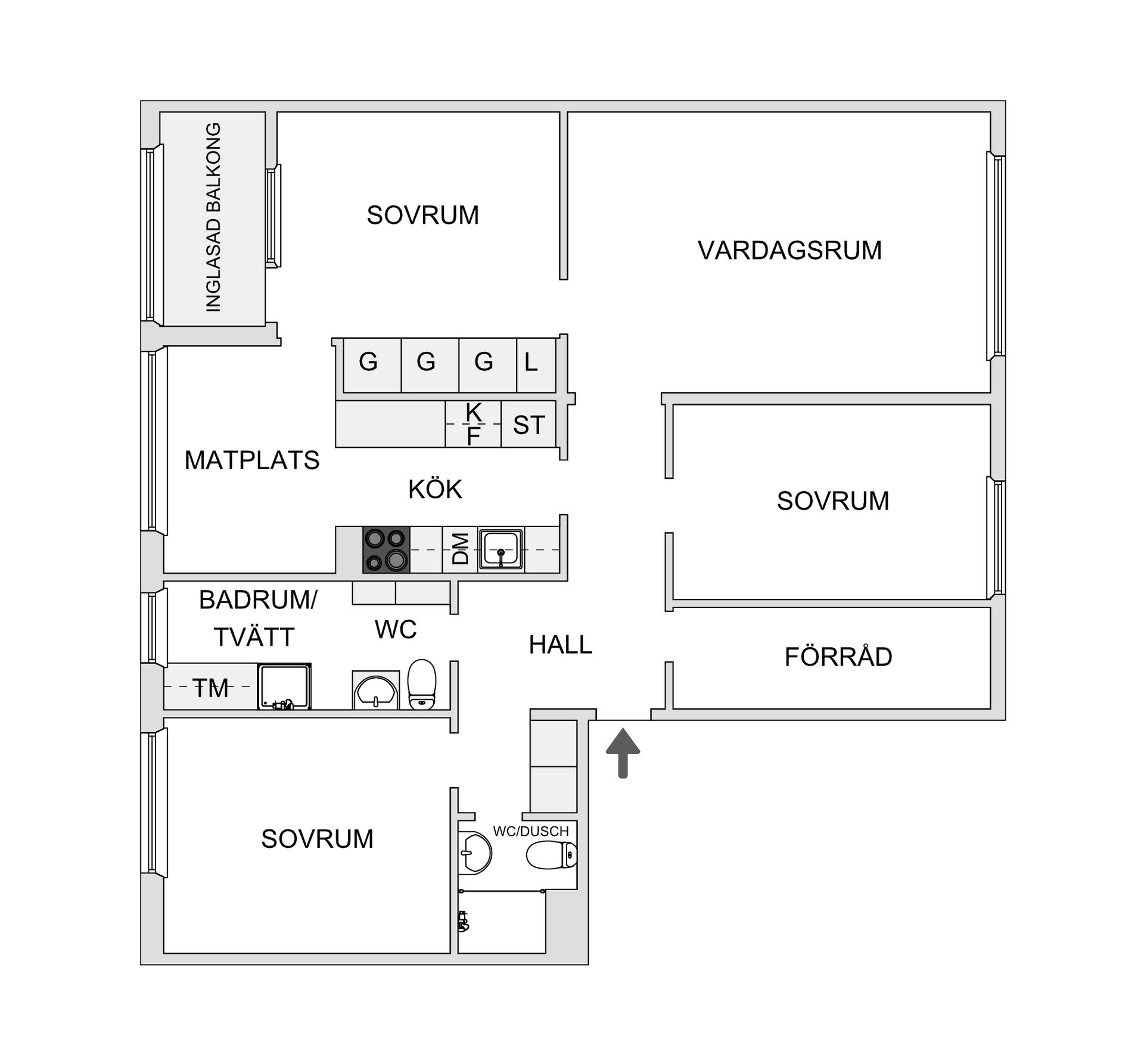 Bostadsrätt, Smultronvägen 34, Värnamo