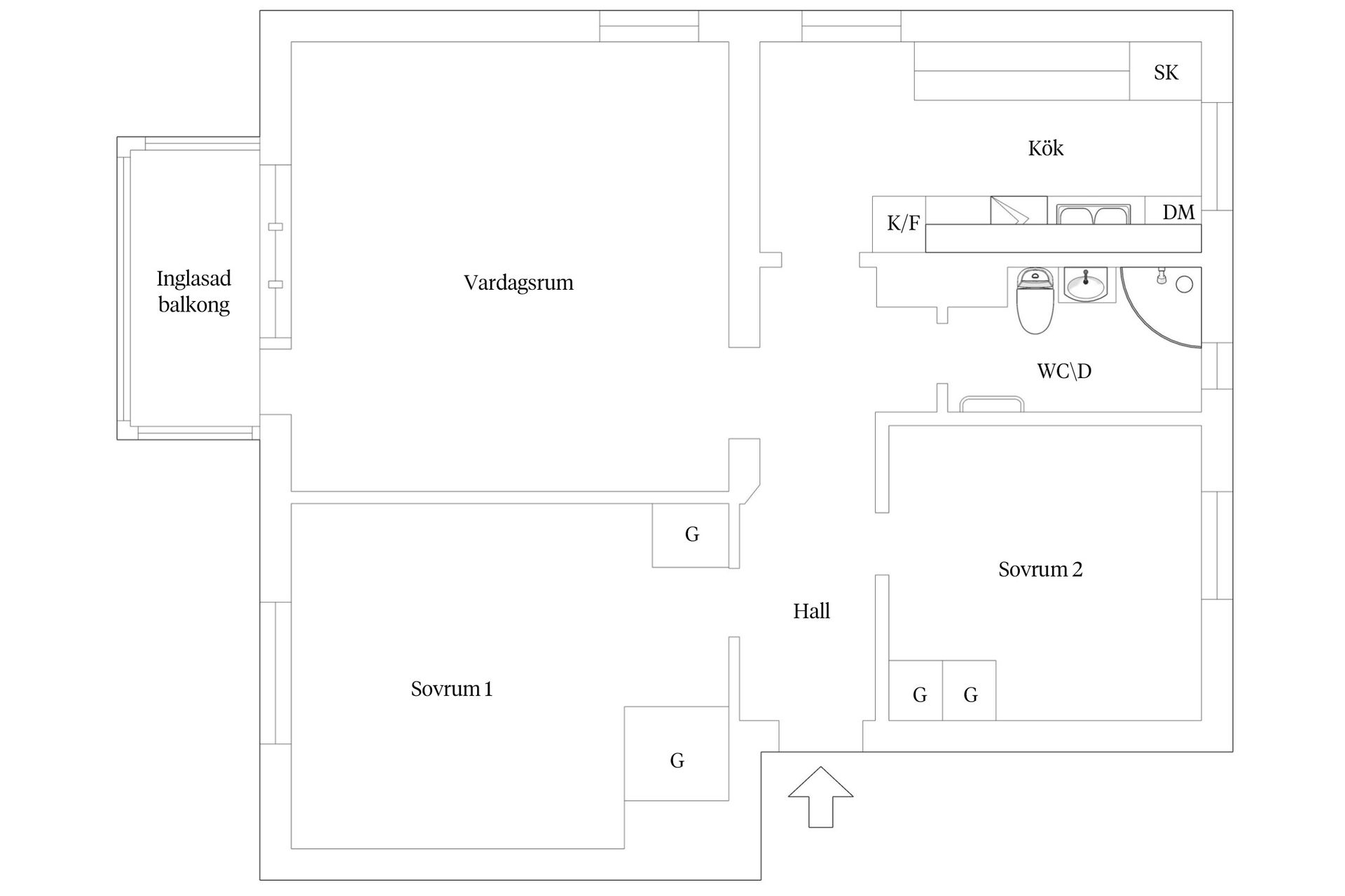 Bostadsrätt, Lignellsgatan 15 B, Sundsta, Karlstad