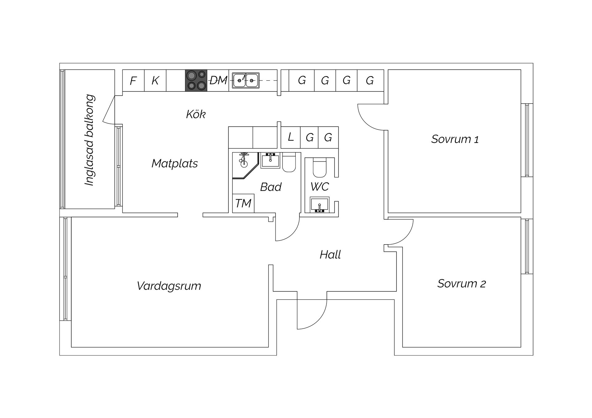 Bostadsrätt, Riddargatan 1A, Haga, Sundsvall