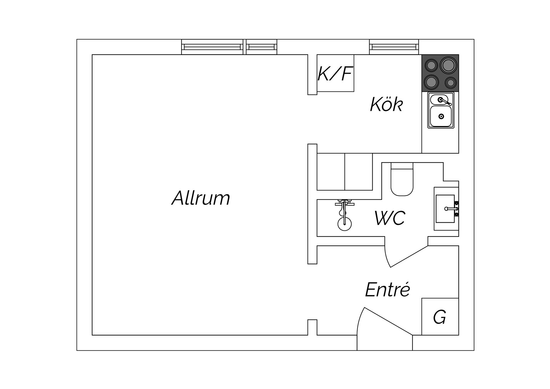 Bostadsrätt, Kubikenborgsgatan 5B, Skönsmon, Sundsvall
