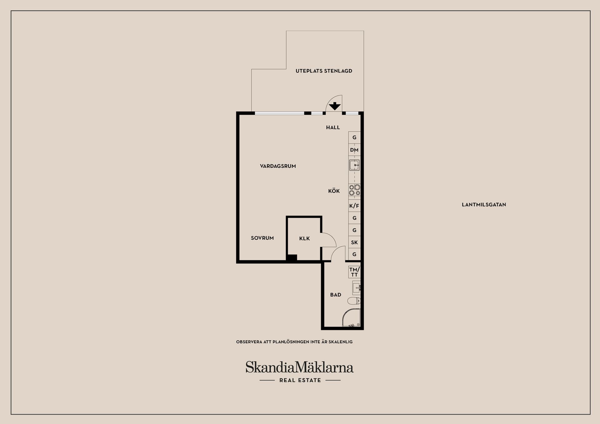 Bostadsrätt, Lantmilsgatan 2B, Göteborg