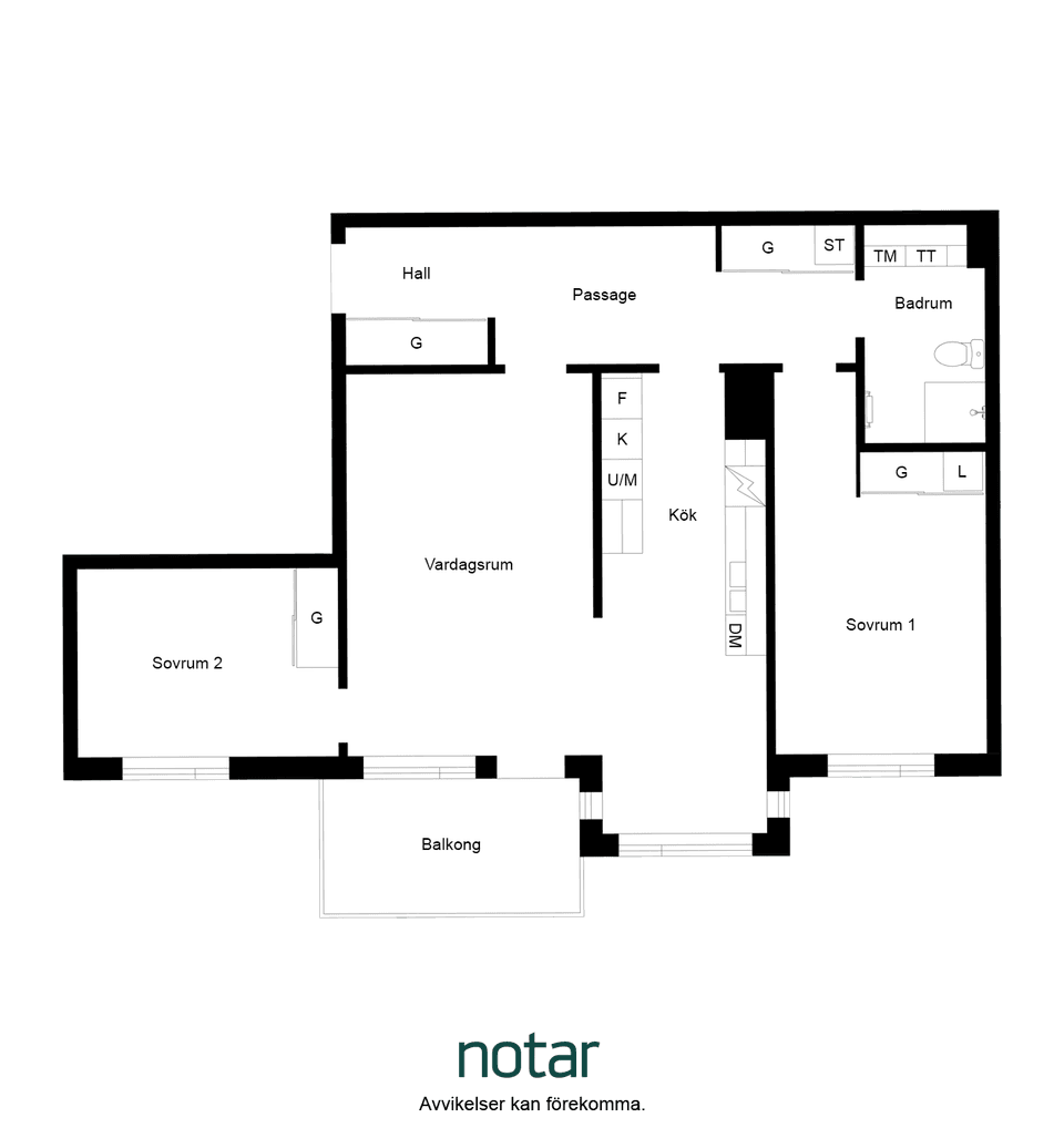 Bostadsrätt, Klövergatan 2D, Linköping