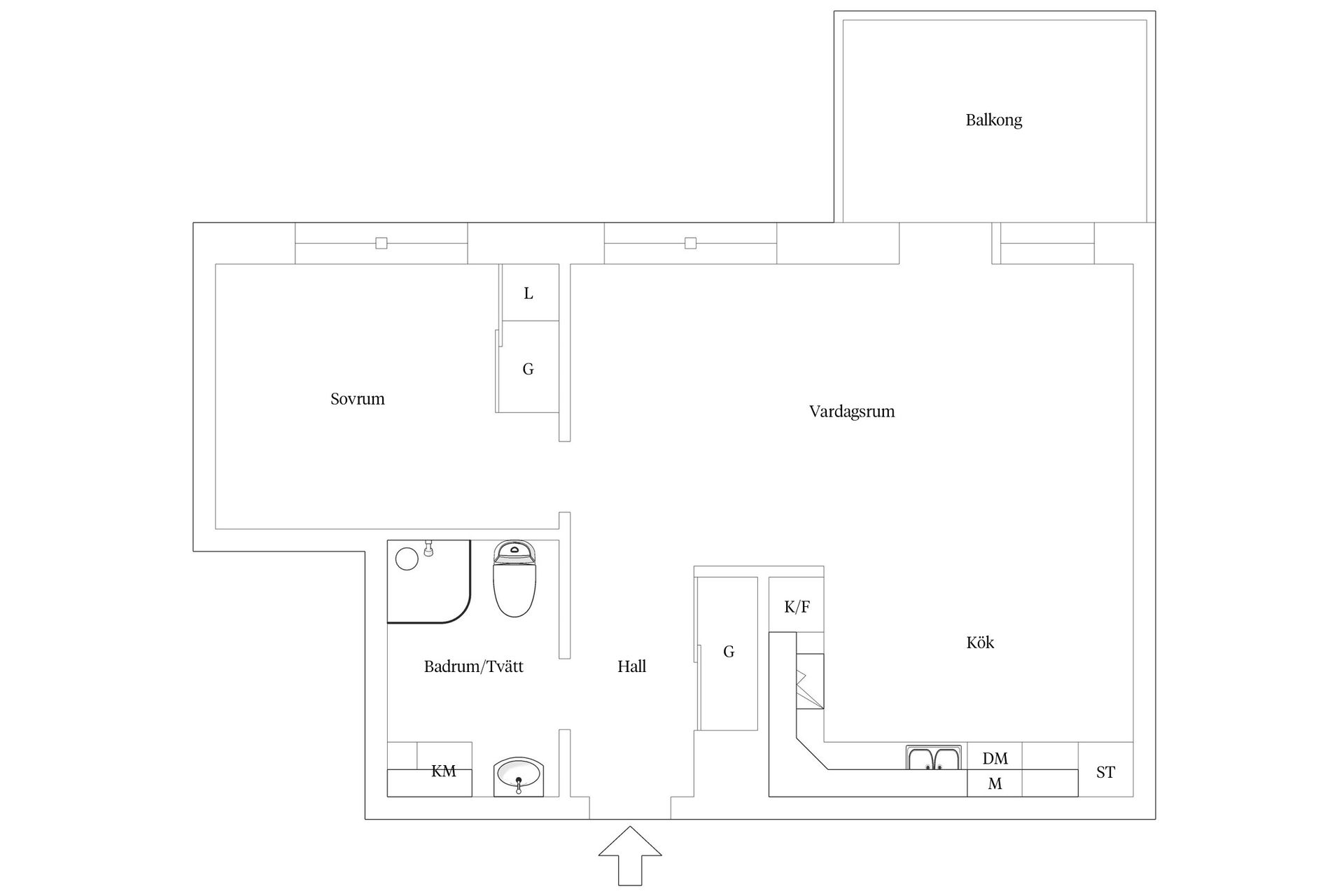 Bostadsrätt, Sjöjungfrugatan 2, Öster Mälarstrand, Västerås