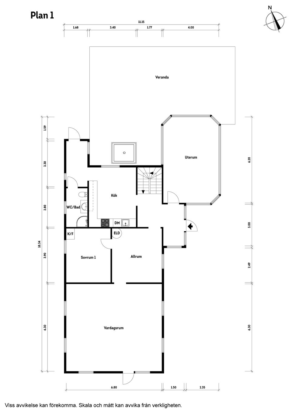 Villa, Erska lyckes väg 15, Sollebrunn, Alingsås