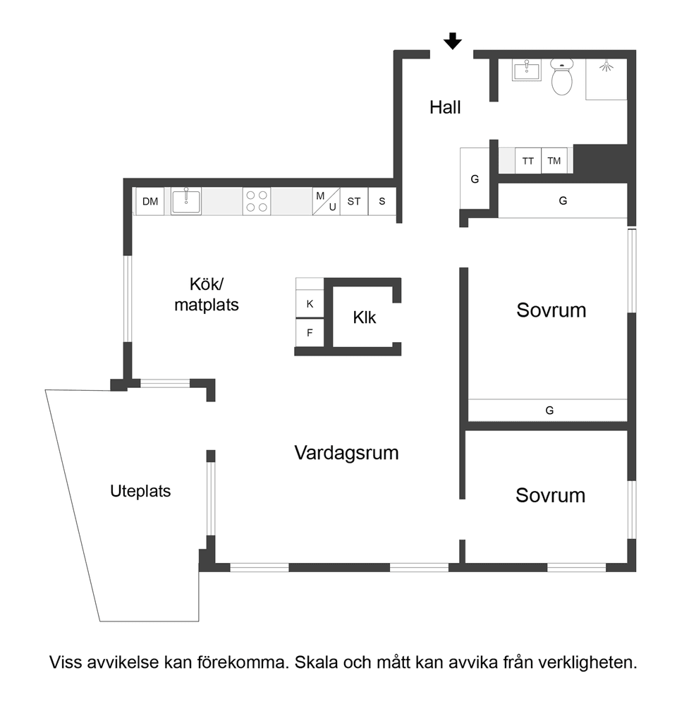 Bostadsrätt, Adress dold tillsvidare, Lindö, Norrköping