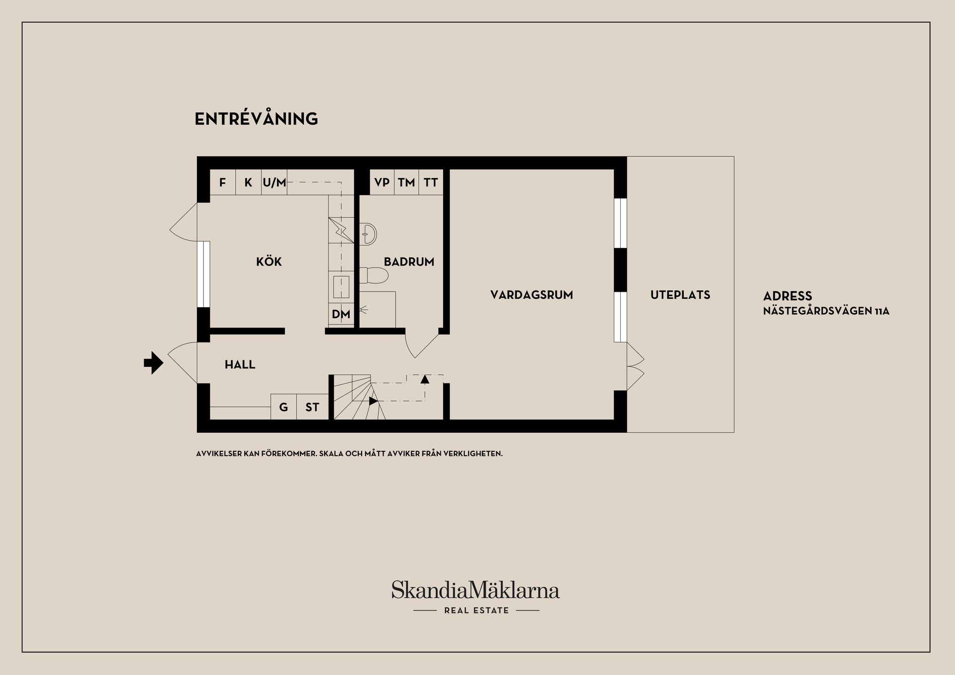 Radhus, Nästegårdsvägen 11A, Lillån, Örebro
