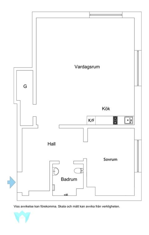 Bostadsrätt, Essingestråket 8, 1 tr, Kungsholmen - Stora Essingen, Stockholm