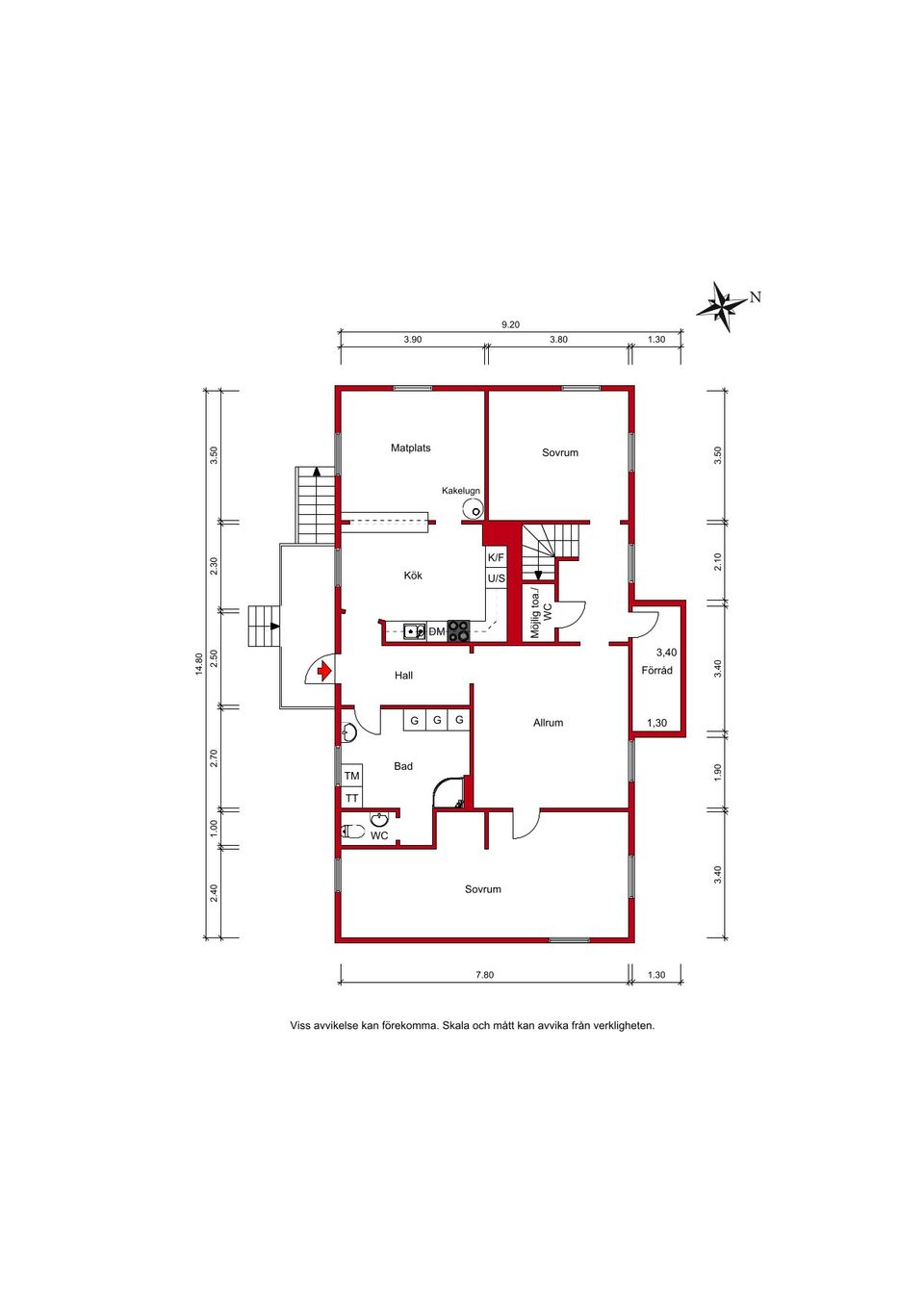 Villa, Templaregatan 7, Kvidinge, Åstorp