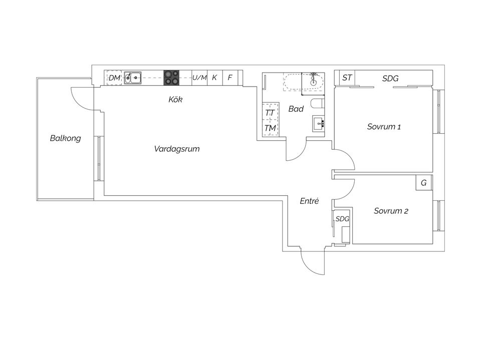 Bostadsrätt, Hovås Allé 28, Nya Hovås, Göteborg